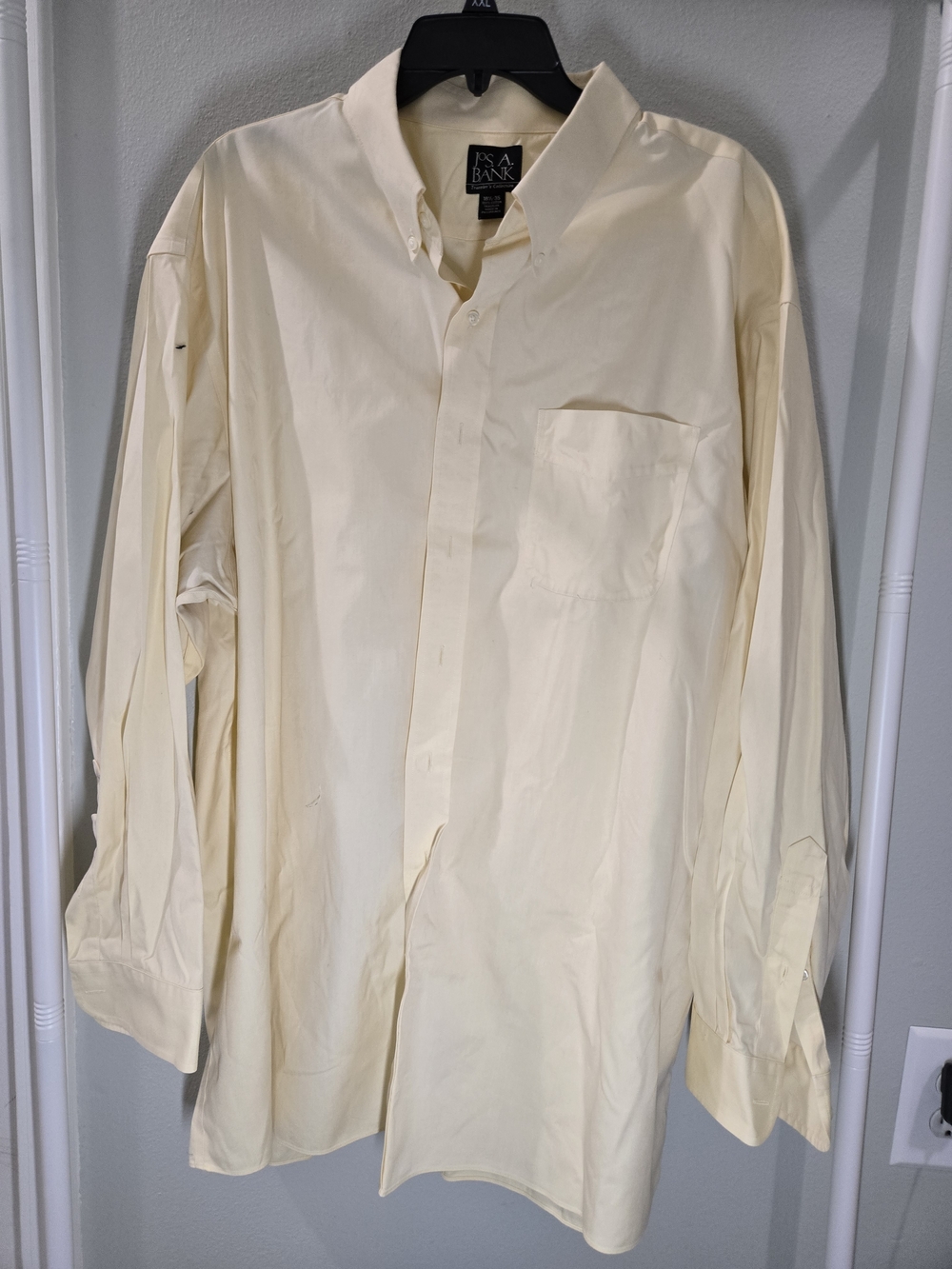 Polo by Ralph Lauren Classic Button-Down Dress Shirt - Cream